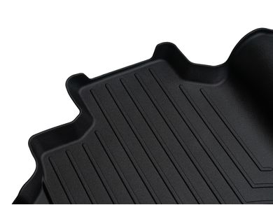 WeatherTech W147 All-Weather Floor Mats – 1st Row Fit For Honda Fit – Black, 2-Piece Set, Vehicle Specific
