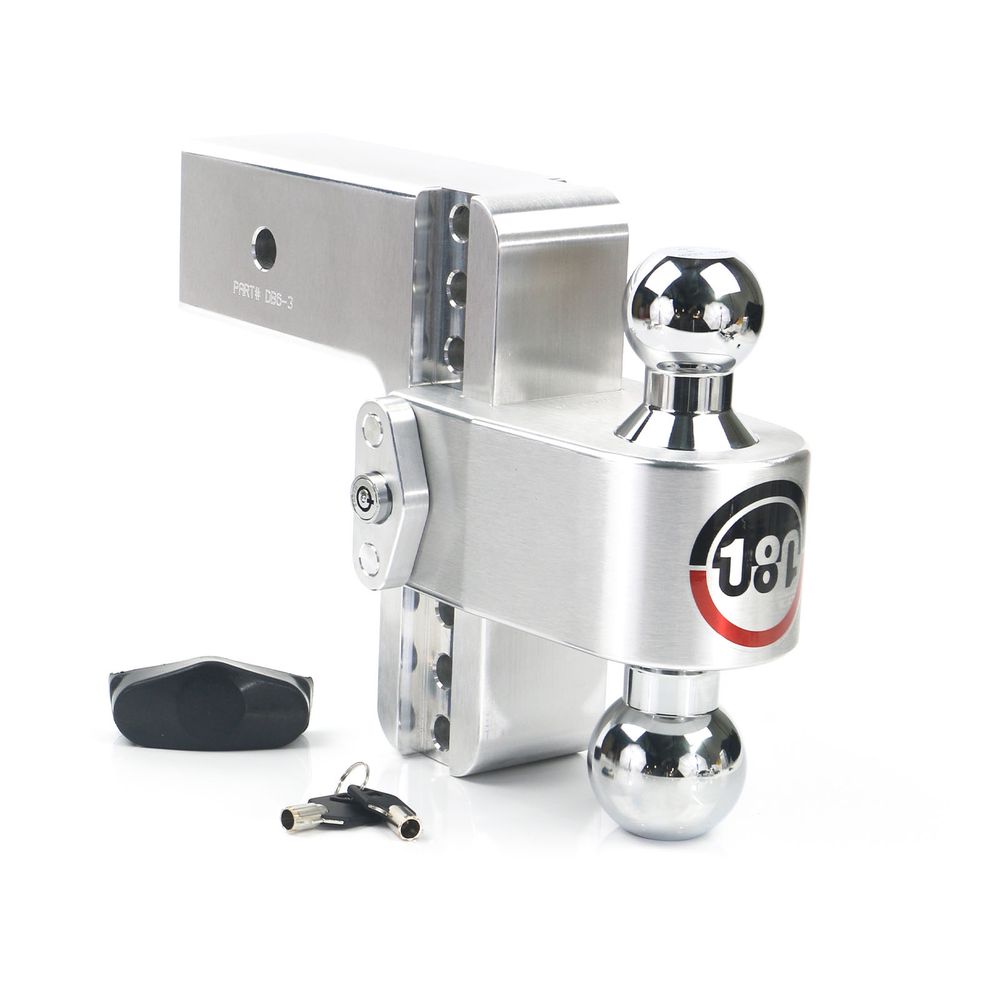 Turnover Ball 4' Drop Hitch W/ 2' S