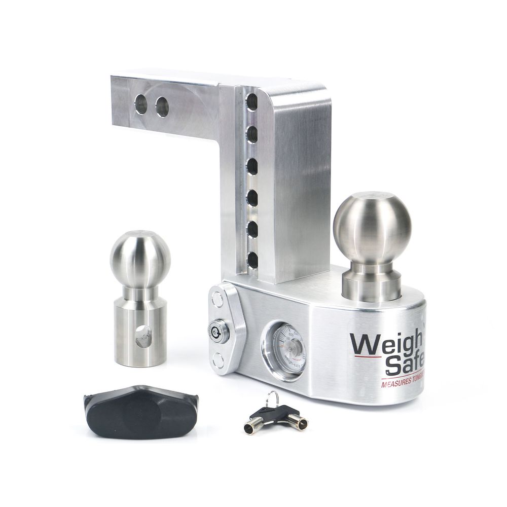 Weigh Safe 6' Drop Hitch W/ 2.5' SH