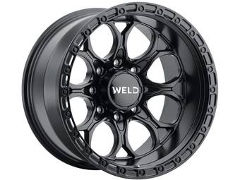 Weld Off-Road Matte Black Ledge Eight Wheel