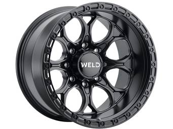 Weld Off-Road Matte Black Ledge Eight Wheel