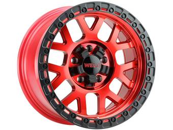 Weld Off-Road Red Cinch Wheel