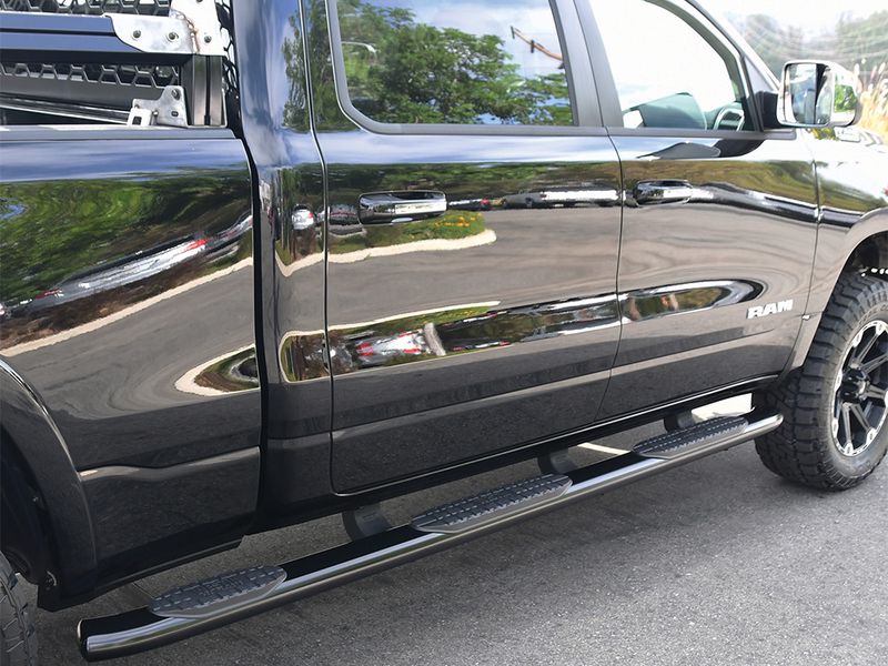 Westin Pro Traxx 5 Black Wheel to Wheel Nerf Bars WES21534655 RealTruck