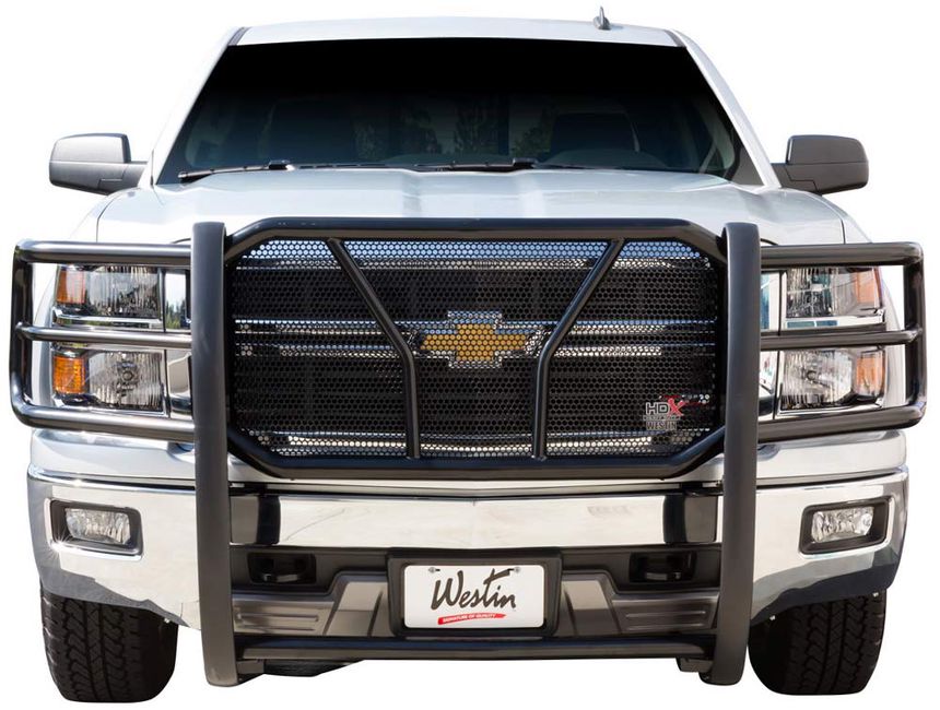 Westin HDX Black Grille Guard 573685 RealTruck