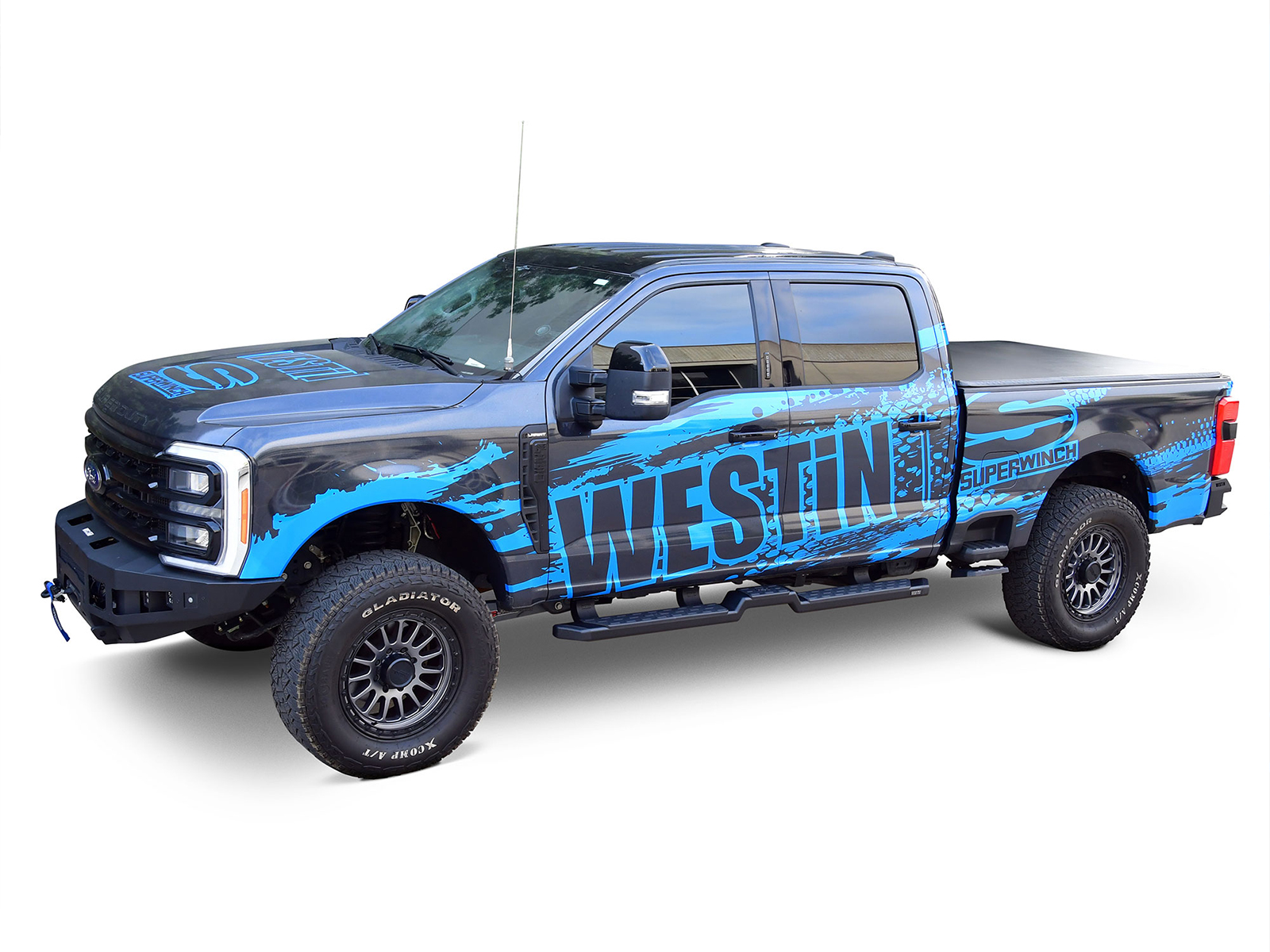Fits 2015-2026 Ford F150, 2017-2026 F150 Raptor, F250/F350/F450, F550, 2022-2026 F150 Lightning (WES-55-32375)