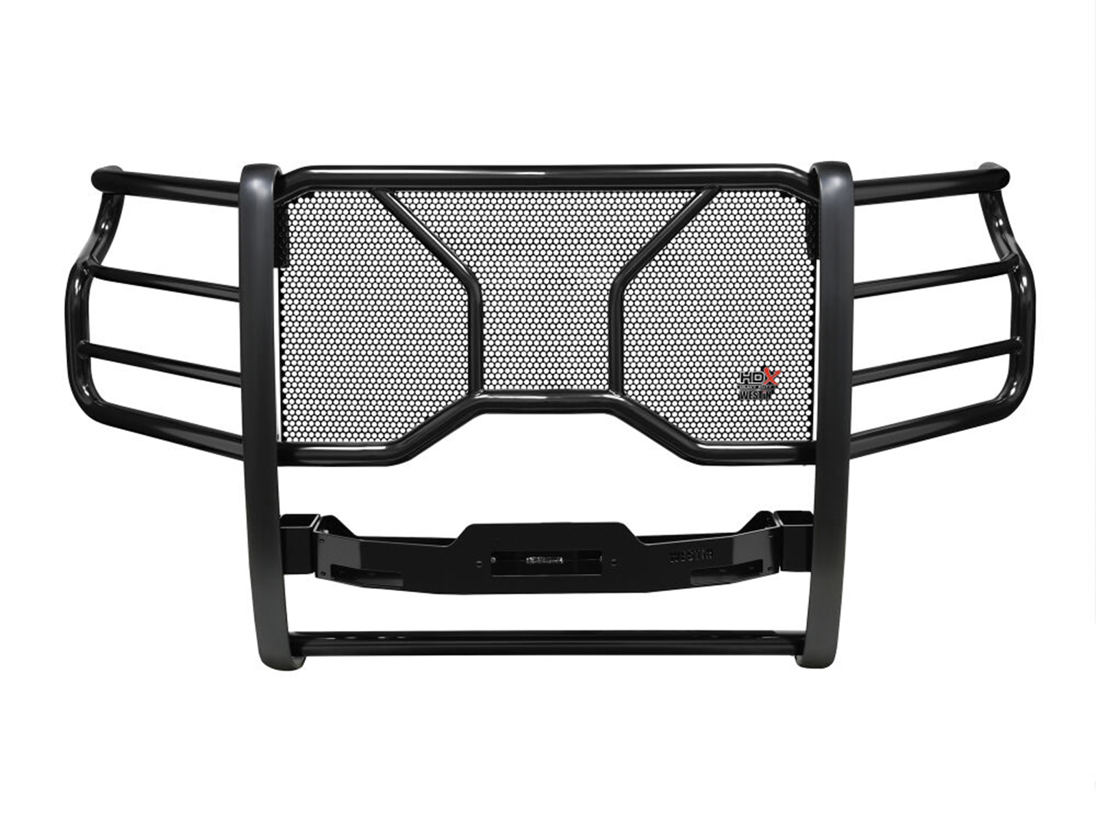 Westin HDX Winch Mount Black Grille Guard 57-93995 | RealTruck
