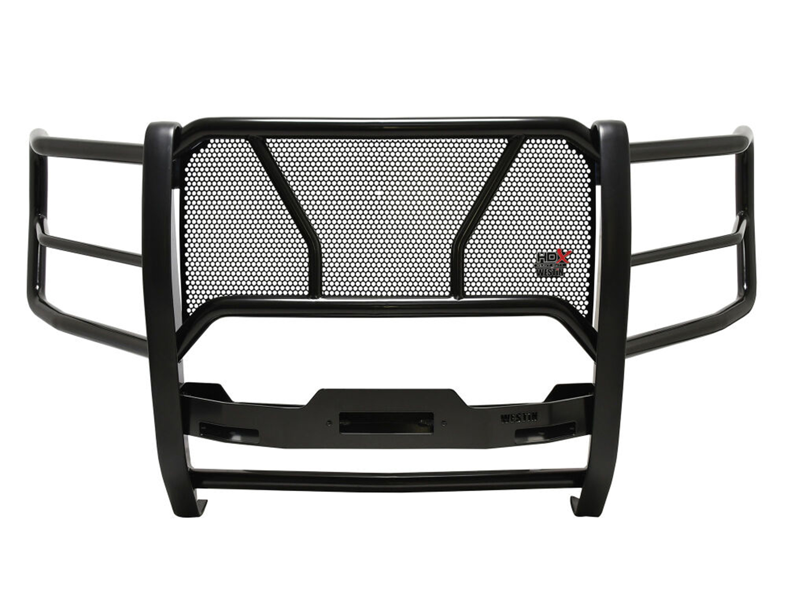 Westin HDX Winch Mount Black Grille Guard 57-94015 | RealTruck