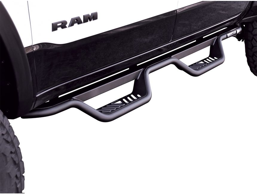 Westin Outlaw Drop Nerf Step Bars Wes Realtruck