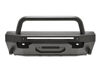 Westin Pro-Series Mid Width Round Bull Bar Front Bumper 58-411155RBK 01