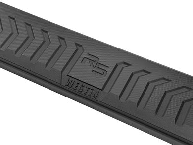 Westin R5 Nerf Step Bars – Black, 5” Wide Step Area, Rocker Panel Mount – For Trucks & SUVs, Includes Mounting Kit