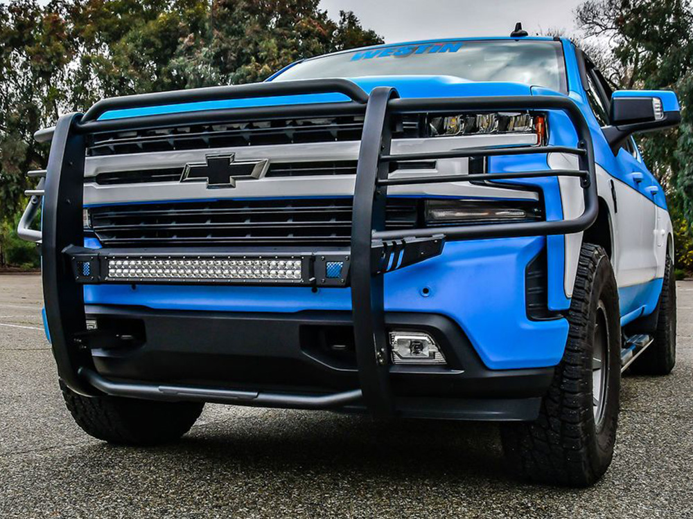 Fits 2019-2022 Chevy Silverado 1500, 2019-2024 Dodge Ram 1500, 2020-2022 Chevy Silverado 2500/3500 (WES-40-21005)