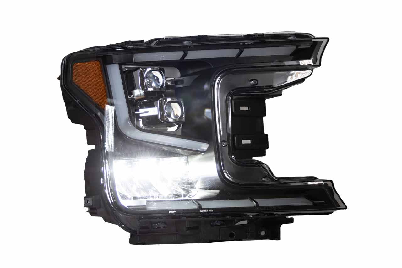 Fits 2018-2021 Ford F150 (WJT-CHRNG0671-B-SQ)