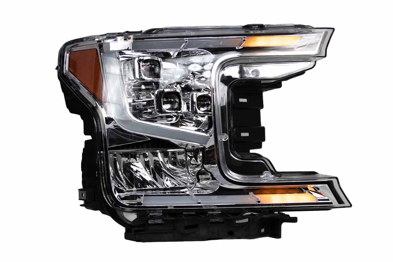 Fits 2018-2020 Ford F150 (WJT-CHRNG0671-C-SQ)