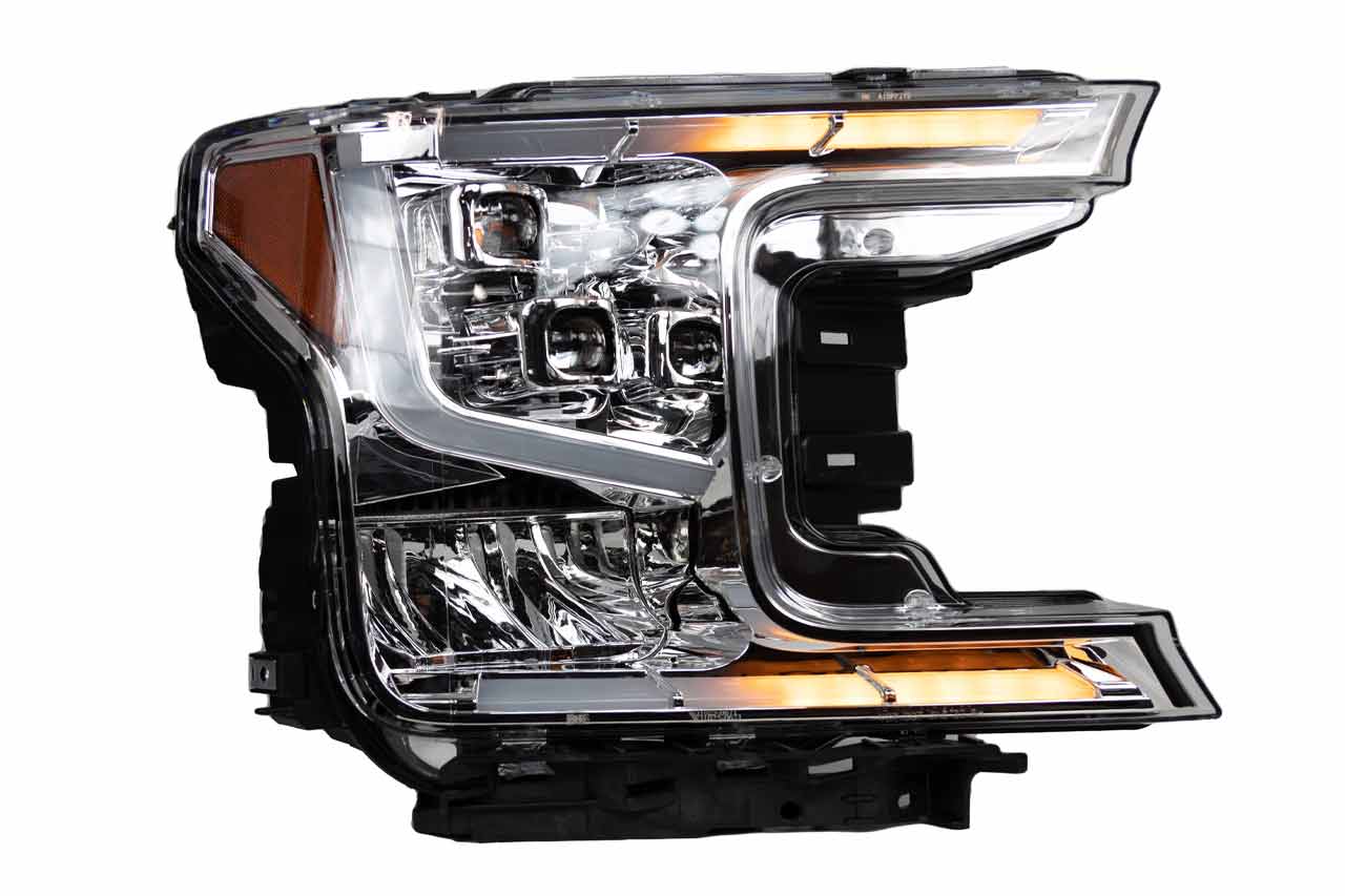 Fits 2018-2020 Ford F150 (WJT-CHRNG0671-C-SQ)