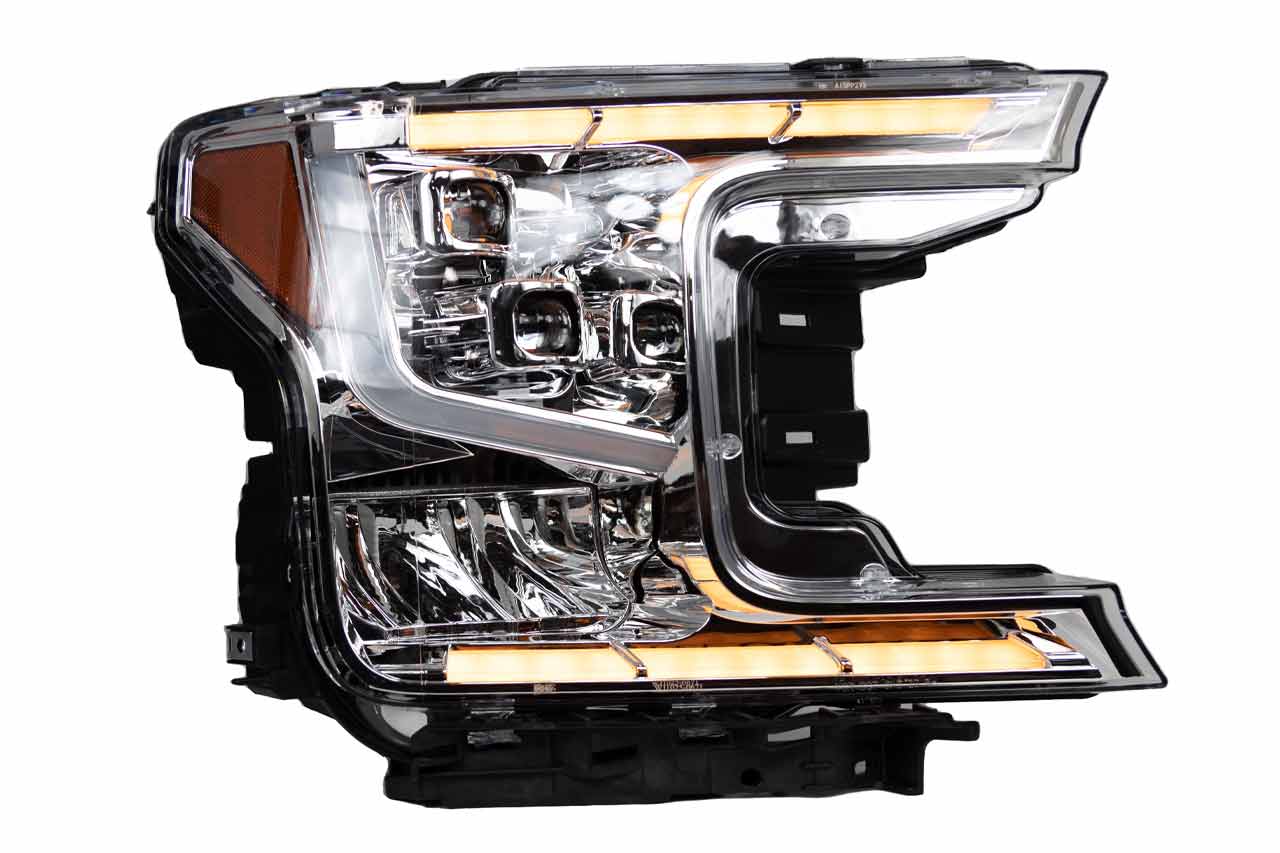 Fits 2018-2020 Ford F150 (WJT-CHRNG0671-C-SQ)