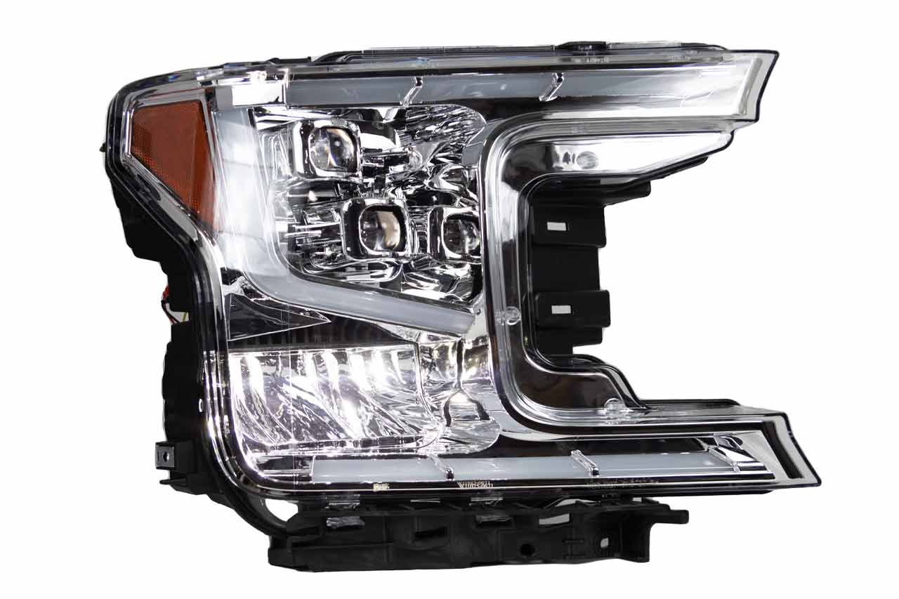 Fits 2018-2020 Ford F150 (WJT-CHRNG0671-C-SQ)