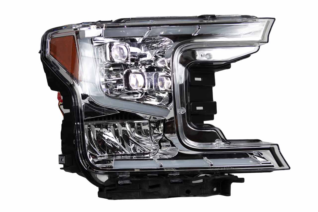 Fits 2018-2020 Ford F150 (WJT-CHRNG0671-C-SQ)