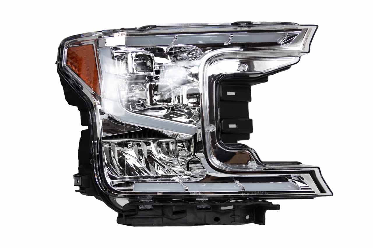 Fits 2018-2020 Ford F150 (WJT-CHRNG0671-C-SQ)