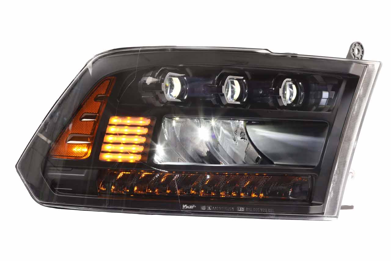 Fits 2013-2018 Ram 1500, 2019-2021 1500 Classic (WJT-CHRNG0675-B-SQ)
