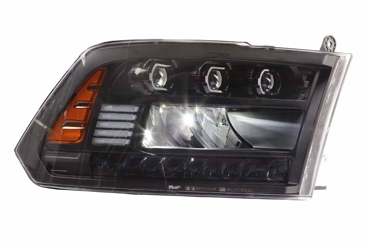 Fits 2013-2018 Ram 1500, 2019-2021 1500 Classic (WJT-CHRNG0675-B-SQ)