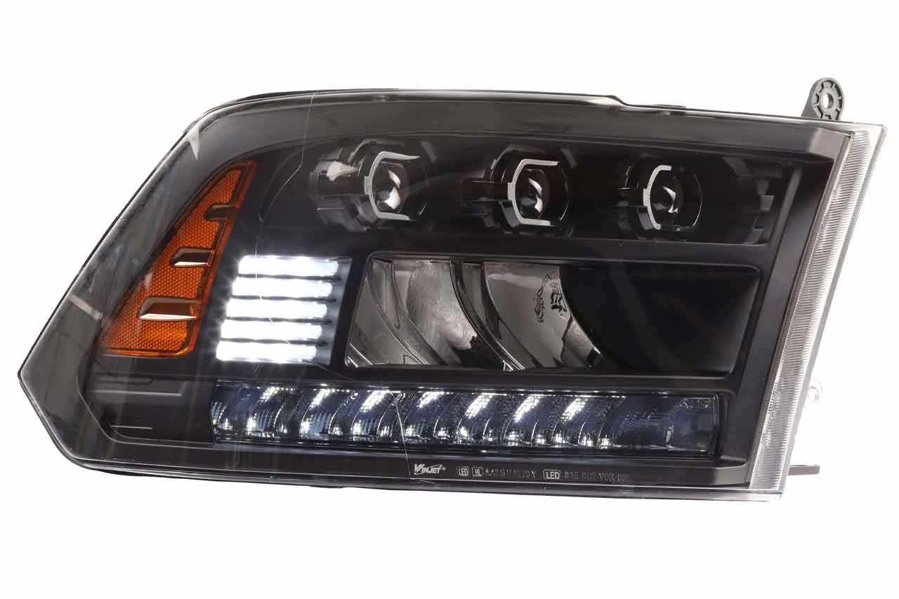 Fits 2013-2018 Ram 1500, 2019-2021 1500 Classic (WJT-CHRNG0675-B-SQ)