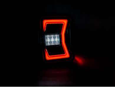 Renegade Sequential Smoked Black LED Tail Lights CTRNG0668-BS-SQ