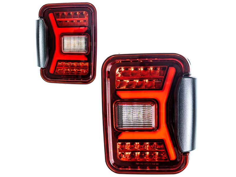 Renegade Sequential Red and Black LED Tail Lights RealTruck