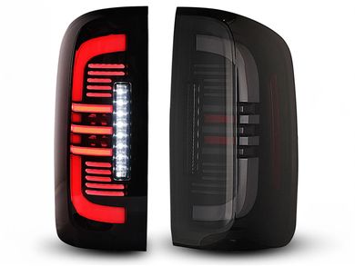 Winjet Smoked Black LED Tail Lights CTWJ-0712-BS | RealTruck