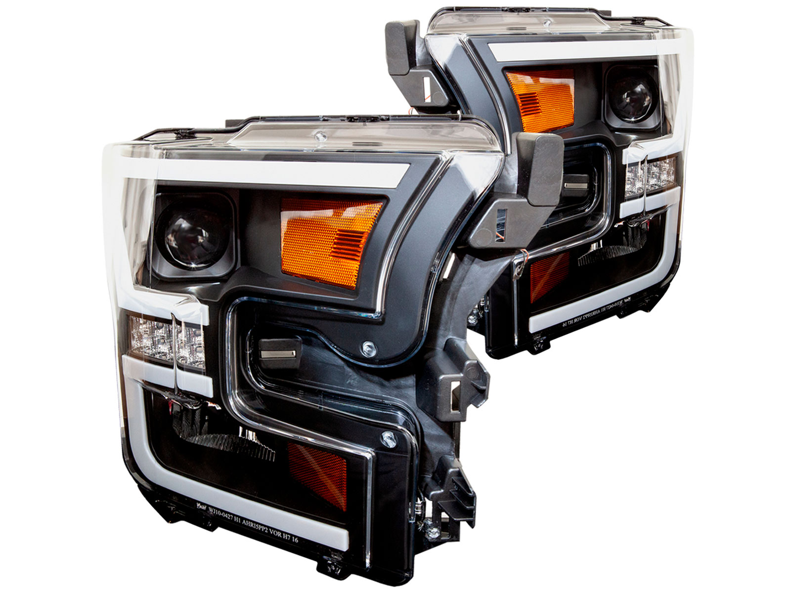 Fits 2015-2017 Ford F150 (WJT-CHRNG0427-B-SQ)