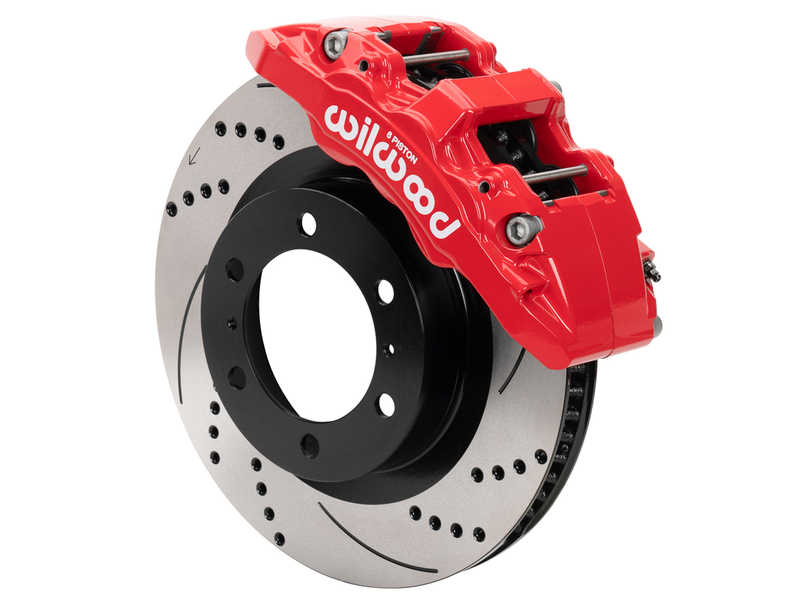 Wilwood AERO6 Direct Mount Big Brake Front Brake Kit 140-17284-DR