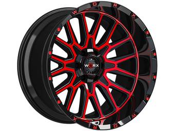Worx Off-Road Black & Red 818 Wheels