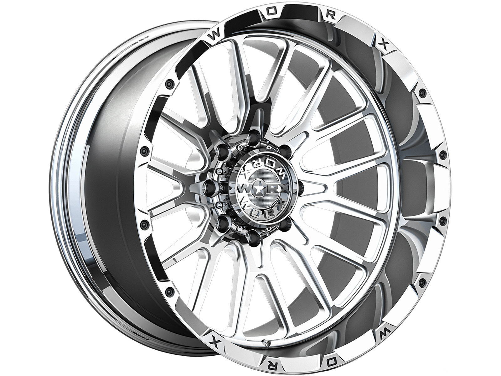 Worx Off Road Forged Polished 818 Wheels RealTruck