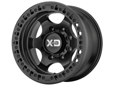 XD Series Matte Black XD232 RG Crawl Beadlock Wheels | RealTruck