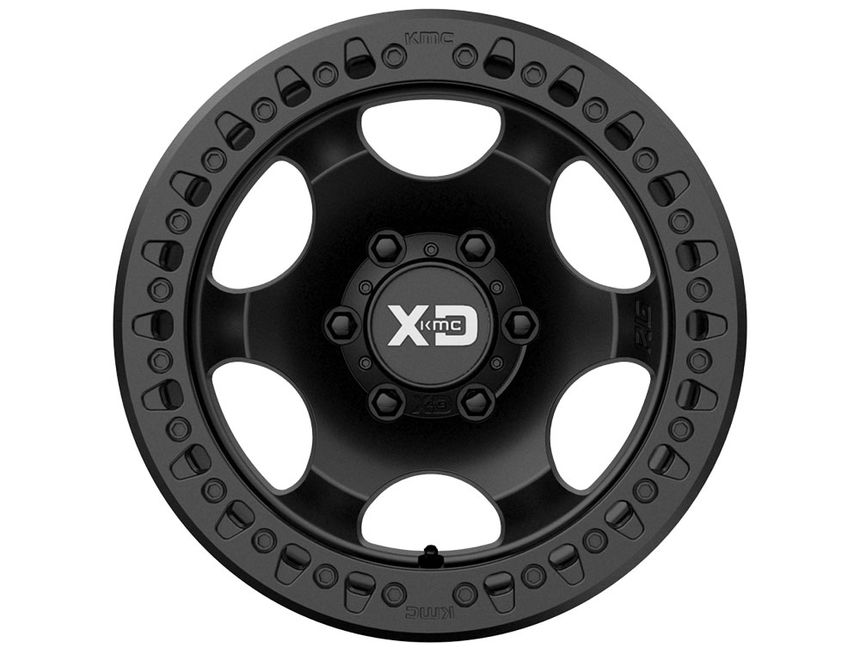 XD Series Matte Black XD232 RG Crawl Beadlock Wheels | RealTruck