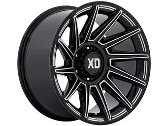 XD Milled Gloss Black XD867 Specter Wheel