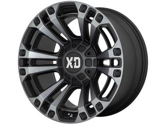 XD Series Matte Black & Grey XD851 Monster III Wheels