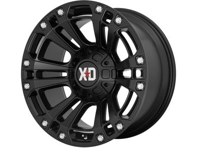 XD Series Matte Black XD851 Monster III Wheel KMC-XD85129035718