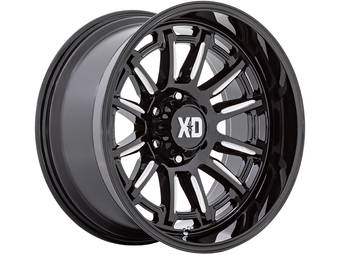 XD Series Milled Gloss Black XD865 Phoenix Wheel