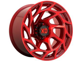 XD Series Red XD860 Onslaught Wheels