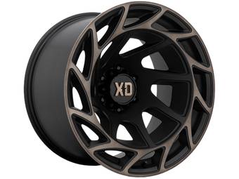 XD Series Tinted Black XD860 Onslaught Wheels