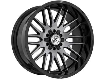 XF Offroad Brushed & Black XF-240 Wheels