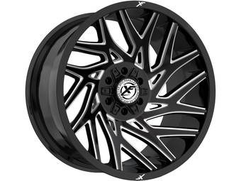 XF Offroad Milled Gloss Black XF-229 Wheels