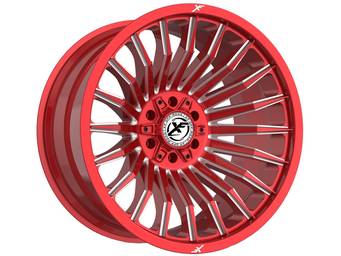 XF Offroad Milled Red XF-231 Wheel