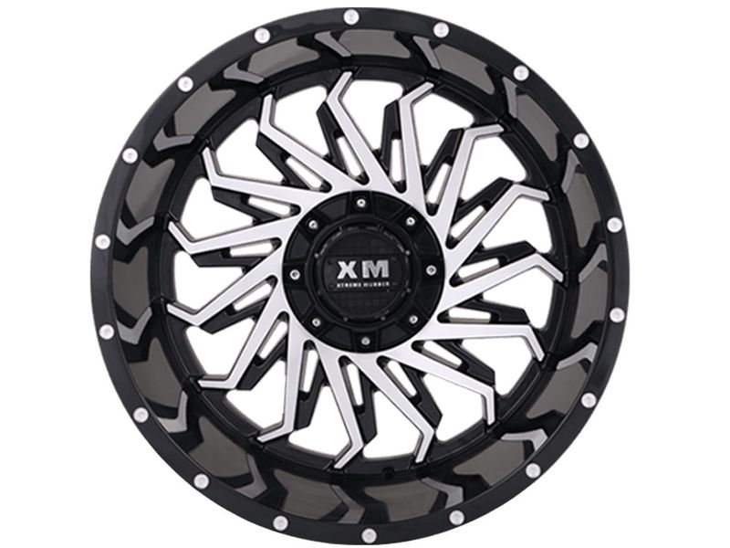 XM Offroad Machined Gloss Black XM-330 Wheel XM330261451395150 
