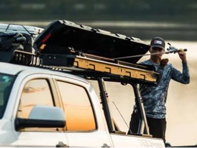 Yakima TopWater Rooftop Fishing Rod Box | RealTruck