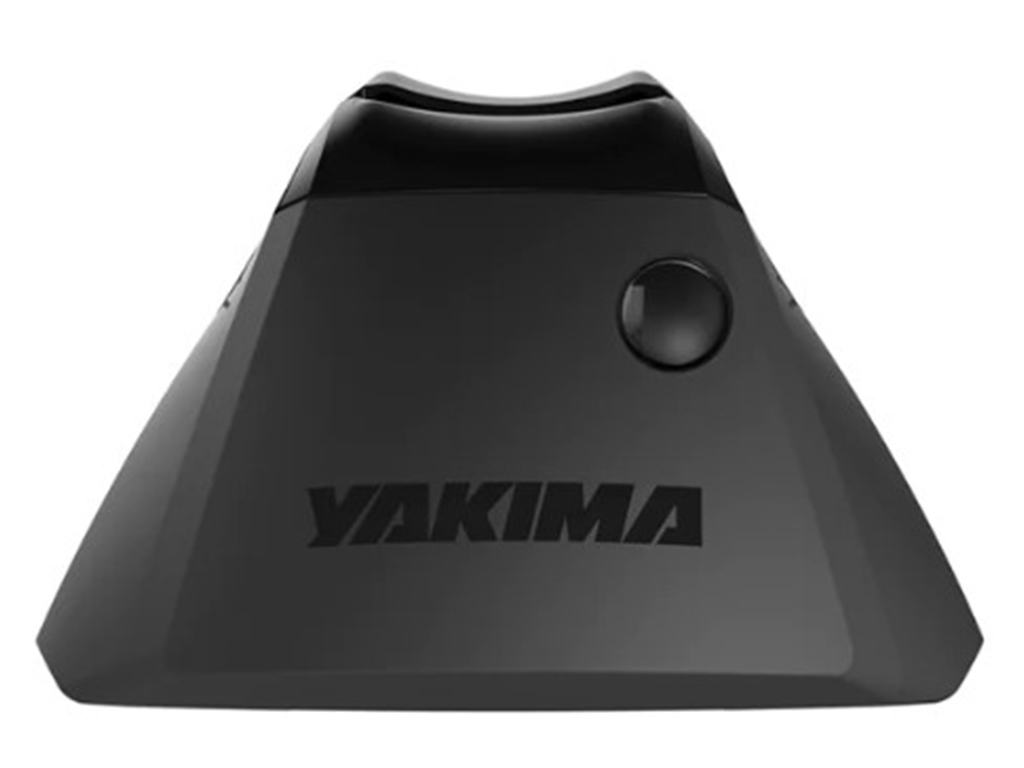 Yakima Baseline Towers w/ 2 58" RoundBar Black Bars 8000162&YAK-8006197&YAK-8006197&YAK-8003536&YAK-8000409