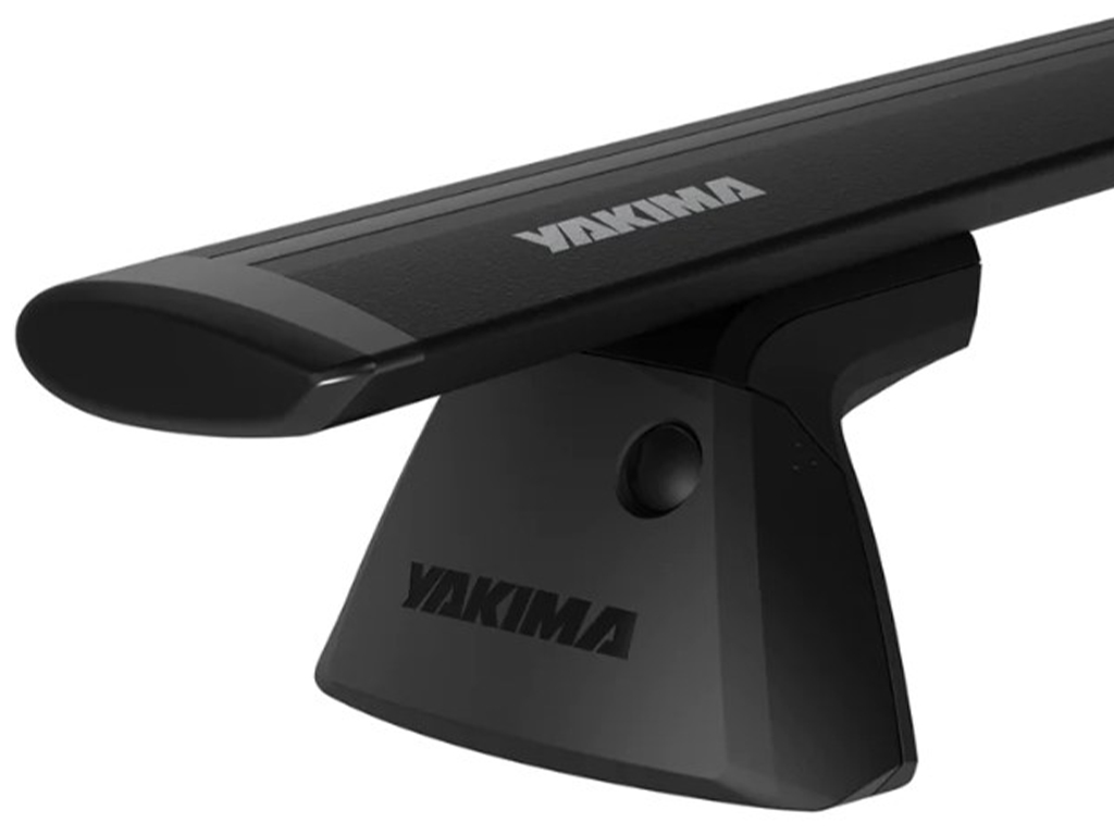 Yakima Baseline Towers w/ 2 60-Inch Jetstream Silver Bars 8000162&YAK-8006197&YAK-8006197&YAK-8000429