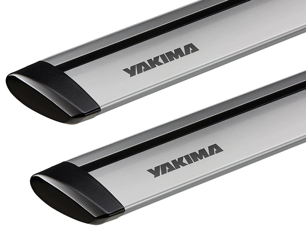 Yakima Baseline Towers w/ 2 60-Inch Jetstream Silver Bars 8000162&YAK-8006197&YAK-8006197&YAK-8000429
