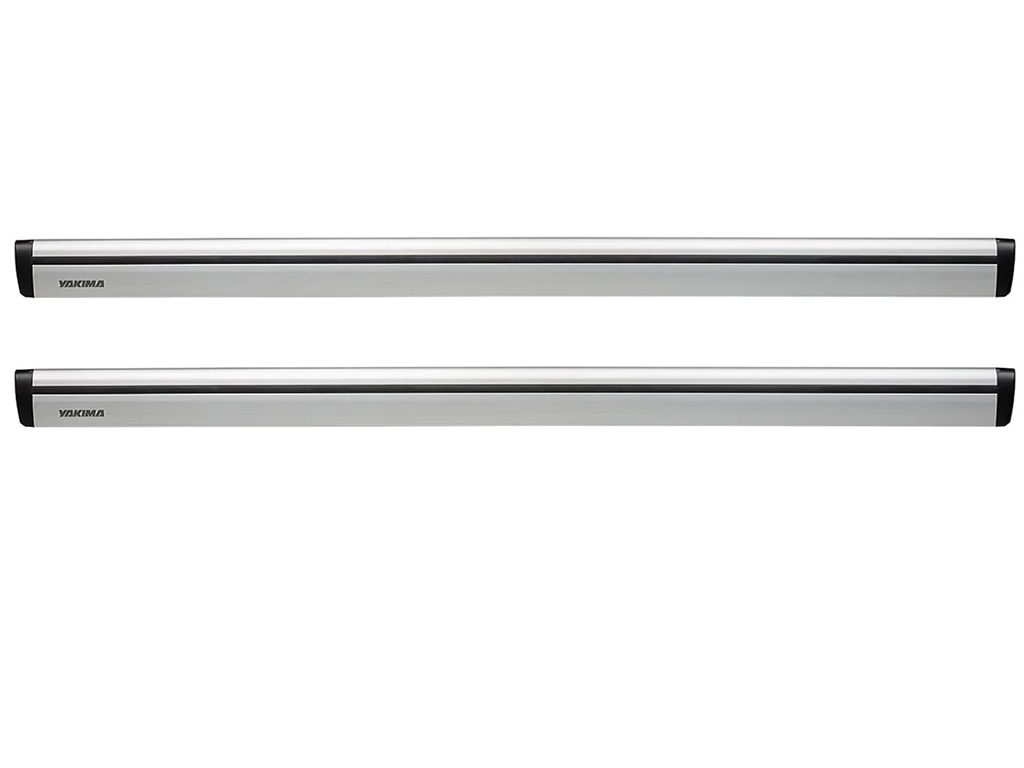 Yakima Baseline Towers w/ 2 60-Inch Jetstream Silver Bars 8000162&YAK-8006197&YAK-8006197&YAK-8000429