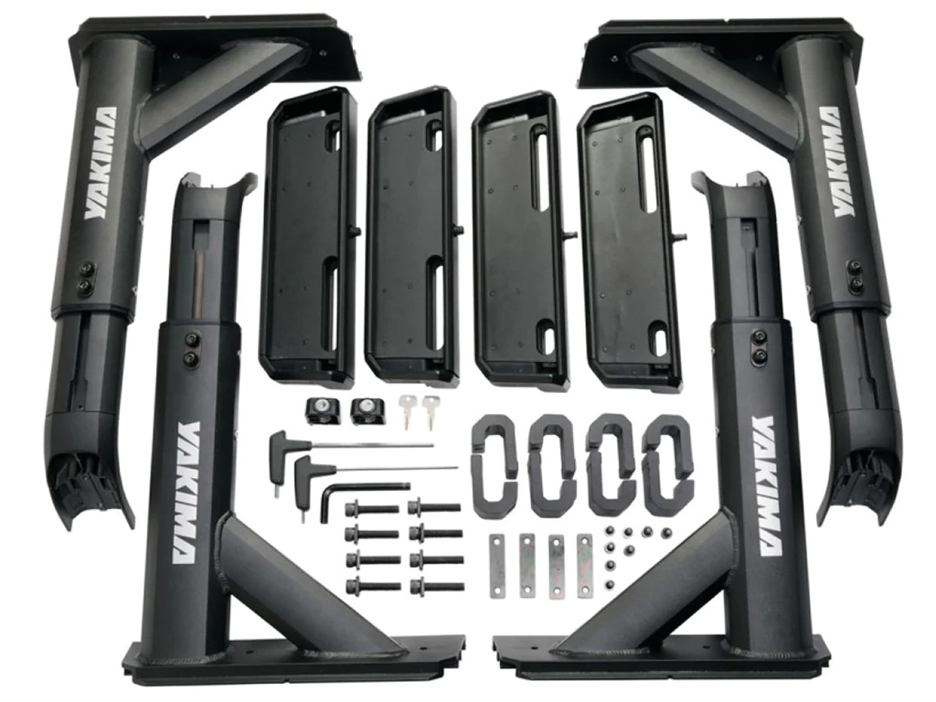 Yakima OverHaul HD Adjustable Truck Bed Rack w/ 68-Inch Bars 8001151&YAK-8001158